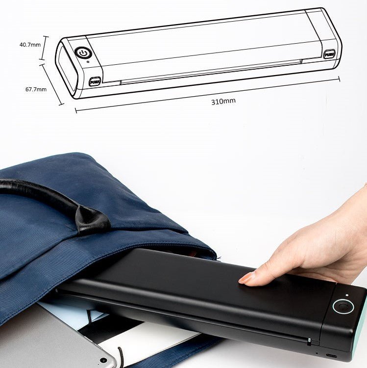 Thermodrucker MB108 - Flexibles drucken ohne Druckpatronen - dydoo.ch