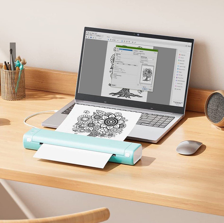 Thermodrucker MB108 - Flexibles drucken ohne Druckpatronen - dydoo.ch